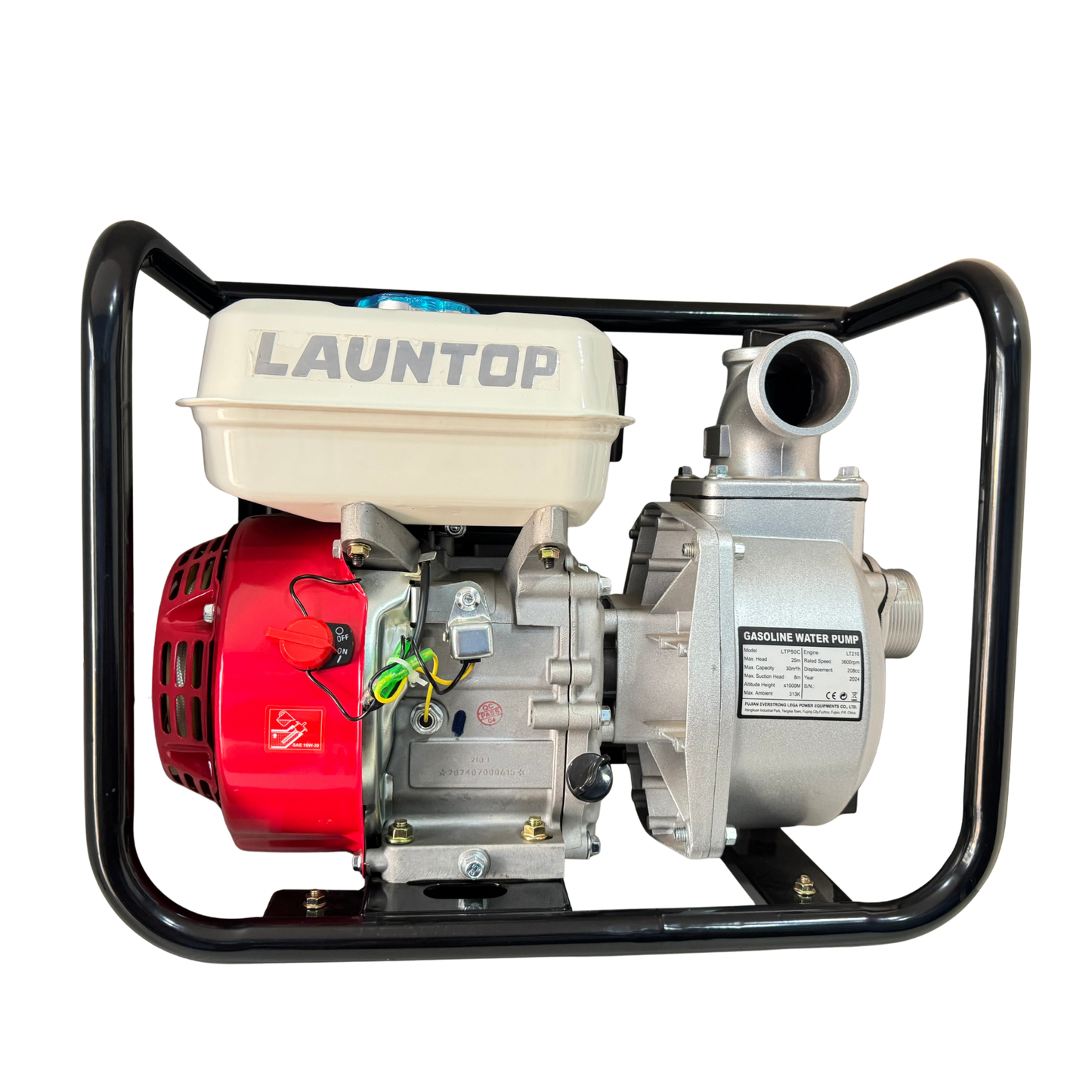WATER PUMP LAUNTOP LTP50C 2" 25m PETROL PUMP