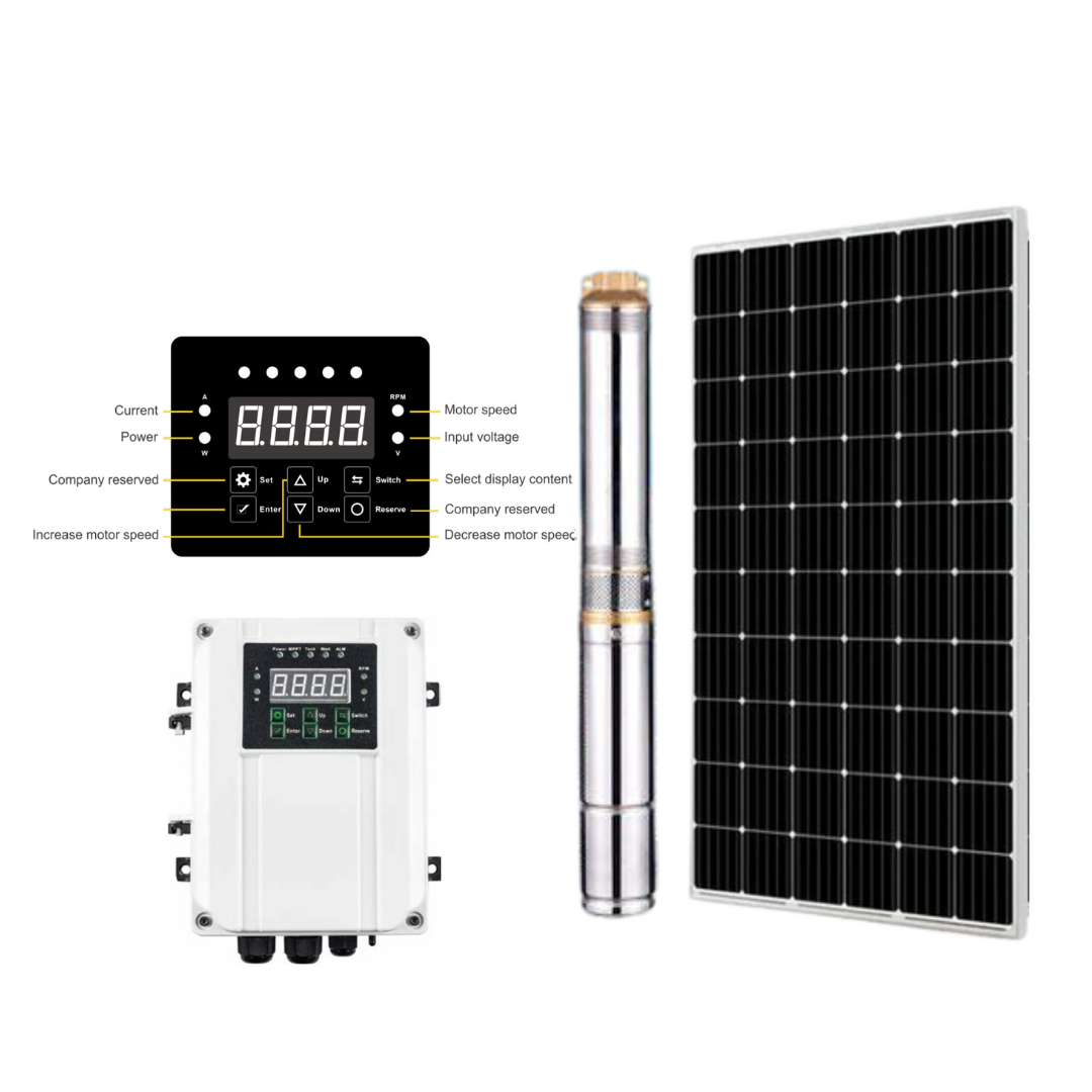 SOLAR PUMP HEAD MAX 85M 350W 1000L/HR BLUESTREAM DC 3LARS1.2-85