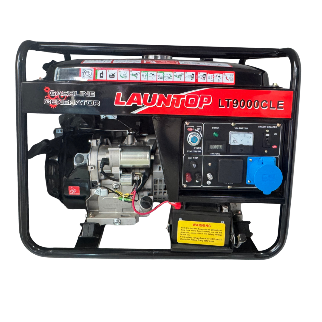 GENERATOR LAUNTOP LT9000CLE PETROL 7.1KVA