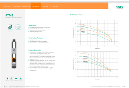 TAIFU SUBMERSIBLE 4TM 1.25" 52m